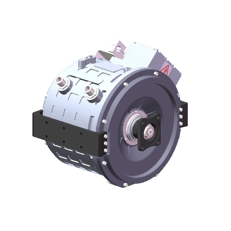 What does a traction motor do?